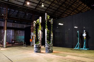 Jamie North, 'Succession', 2016. Installation view of the 20th Biennale of Sydney (2016) at Carriageworks. Courtesy the artist and Sarah Cottier Gallery, Sydney. Photographer: Ben Symons.